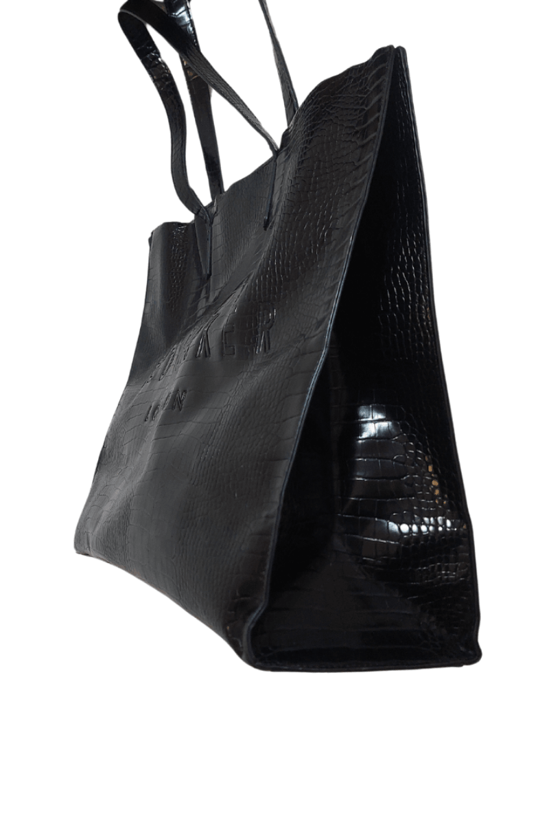 Pre-Loved Treasures - Ted Black Allicon Textured ICON Tote Bag | Gently Used