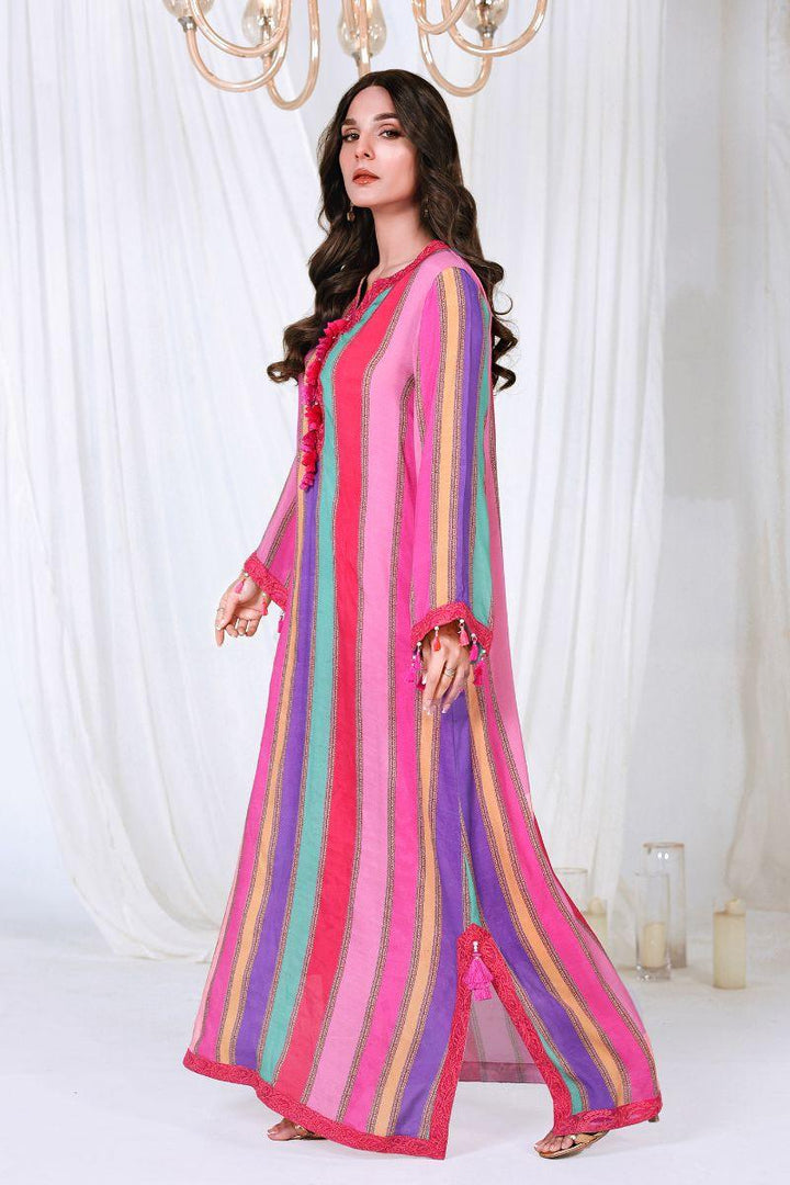 Reema Ahsan - MAHAY - PK Raw silk  - Multi  - 2 Piece