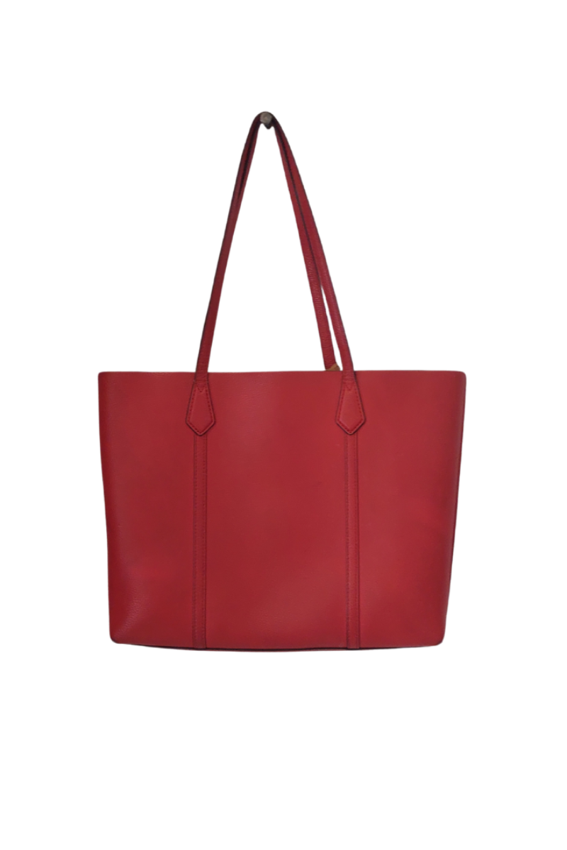 Pre-Loved Treasures - Tory Burch Red Leather Perry Tote