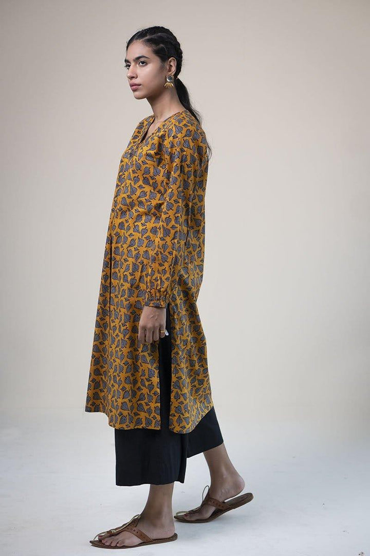 Generation - Mustard Pattay Shirt - 1 PC - Studio by TCS