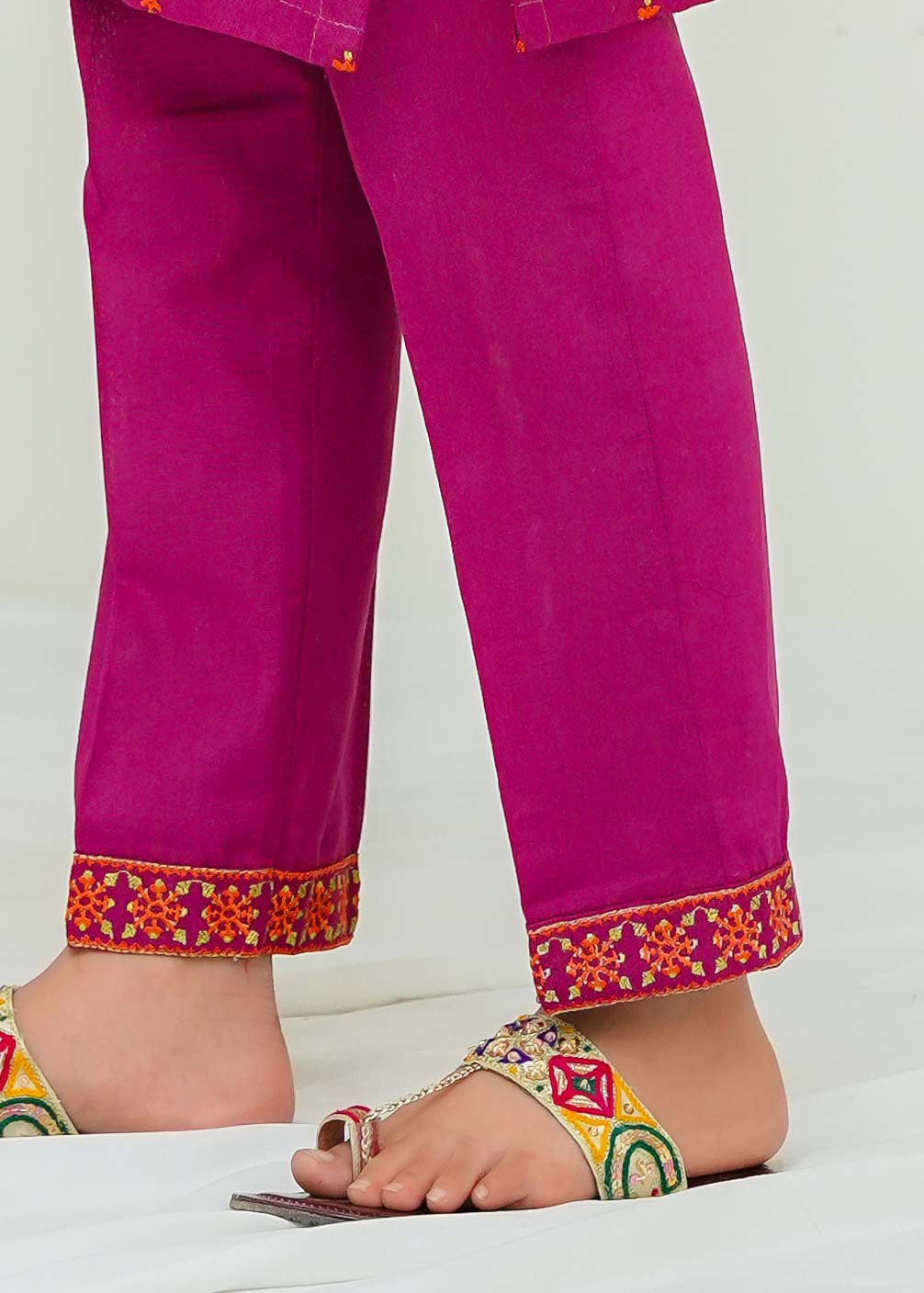 Modest - Lilithra - Purple - Khaddar - Girls 2 Piece Suit