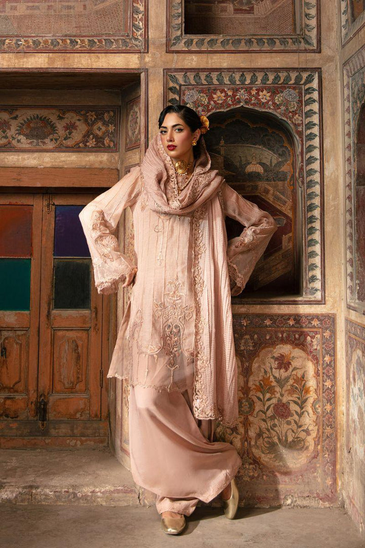 Nilofer Shahid - Anaia - Maansi - Cotton Net - 3 Piece