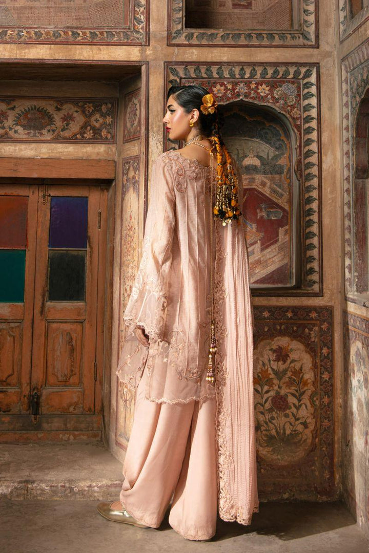 Nilofer Shahid - Anaia - Maansi - Cotton Net - 3 Piece