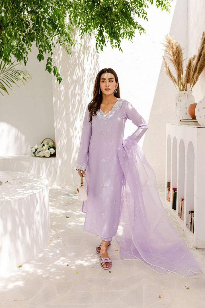 Allure by IH - ANASIA - Lilac - Silk & Organza - 3 Piece