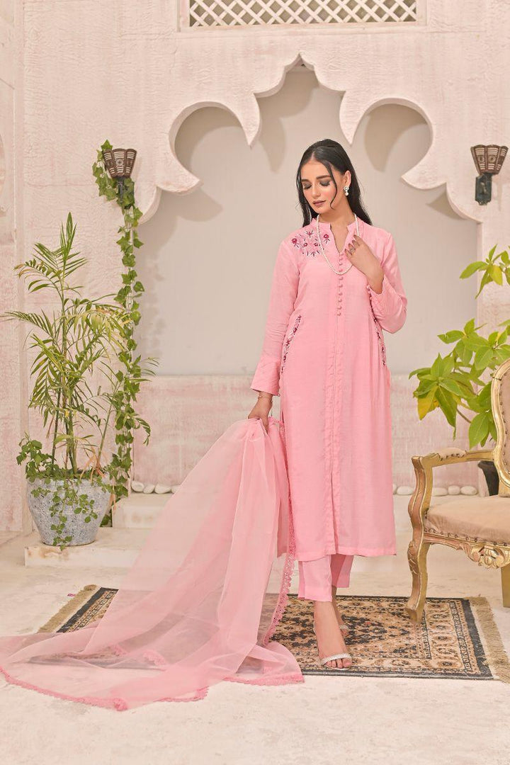 Ruby Couture - AYZAL  - Raw Silk  - 3 Piece