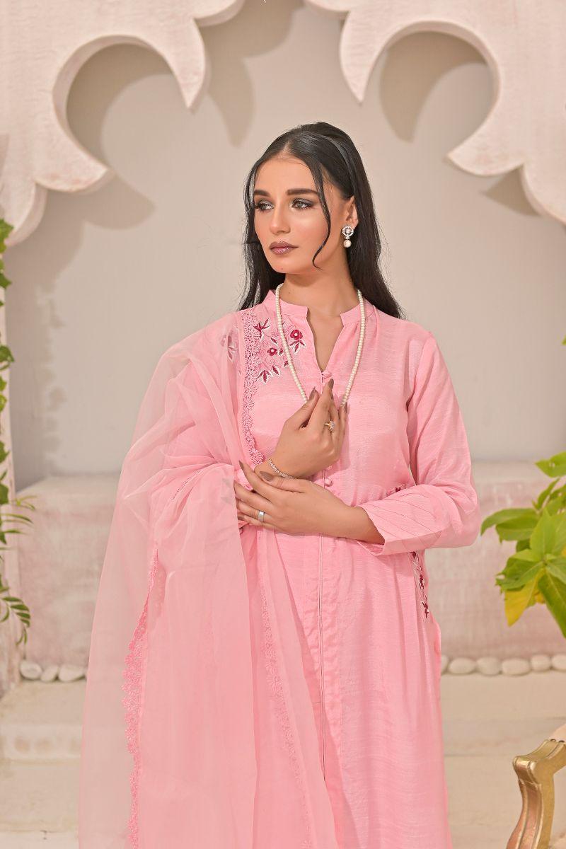 Ruby Couture - AYZAL  - Raw Silk  - 3 Piece