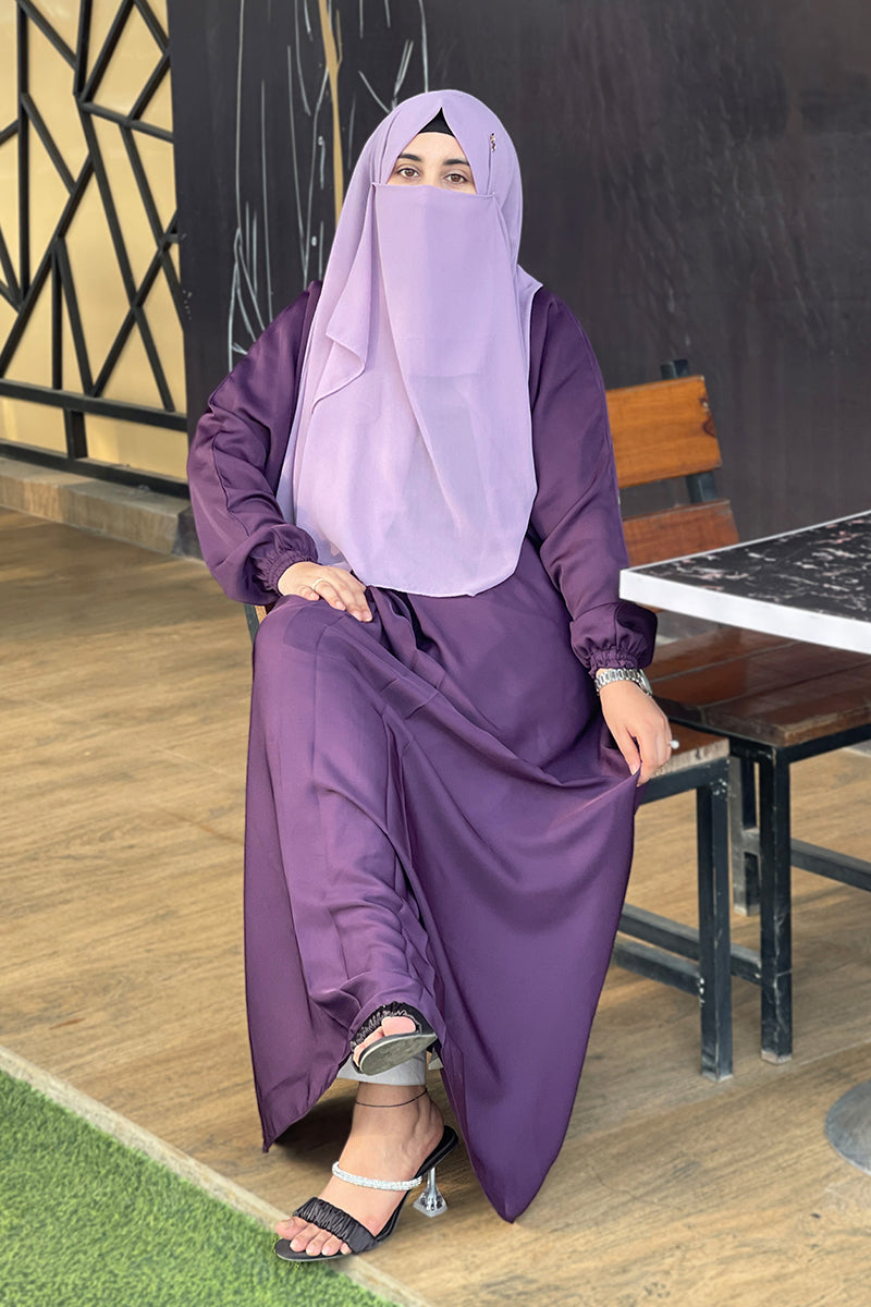 Abays Store.pk - Amina - Nida - Purple - 1 Piece