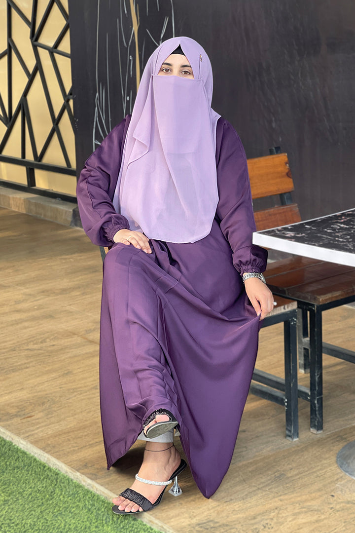 Abays Store.pk - Amina - Nida - Purple - 1 Piece