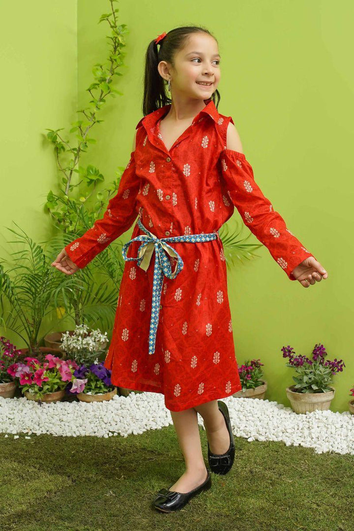 Modest - Rosy - Lawn - Red - 2 Piece Suit