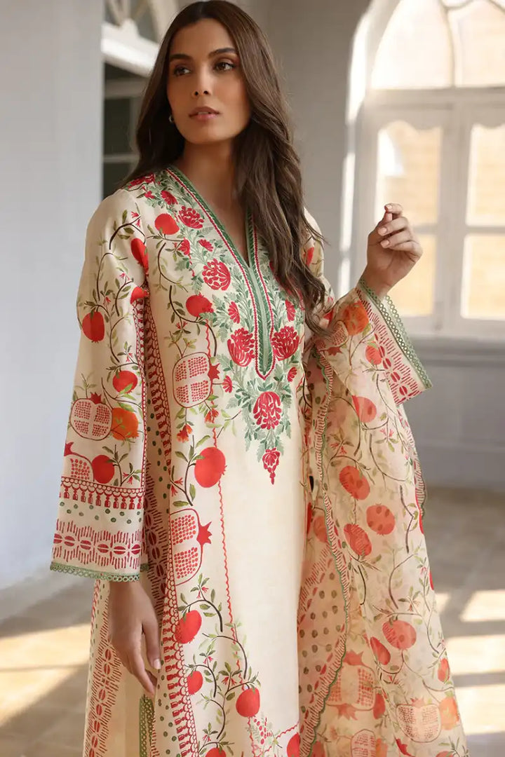 Sania Maskatiya - Azira - Khaddi Silk & Organza - 3 Piece