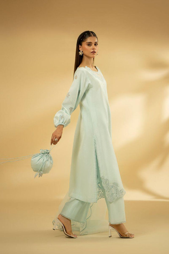 Fozia Khalid - Celestial Serenity - Silk - 3 Piece