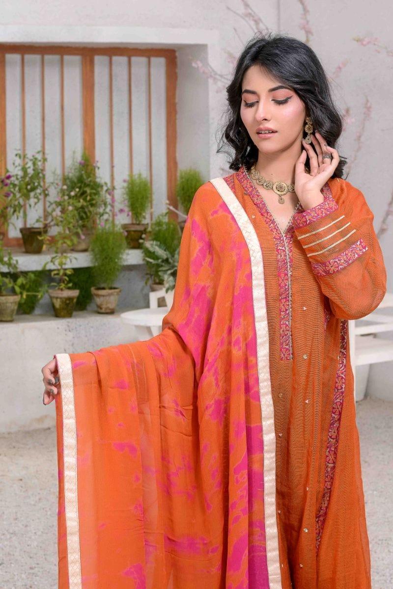 Ruby Couture - Bahara - 3 Piece - Khadi & Silk - Studio by TCS