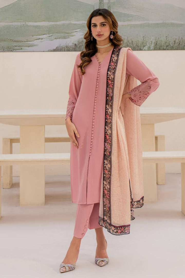 Natasha kamal -  Ester - Pink - Georgette - 3 Piece