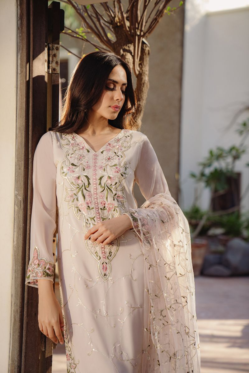 Natasha Kamal - Ira - Parfait Nude - Georgette - 3 Piece