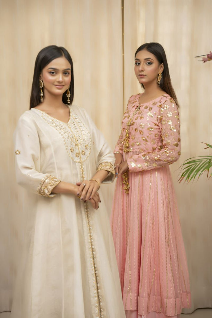 Sadia Aamir - Asmira - Pink - Chiffon - 3 Piece