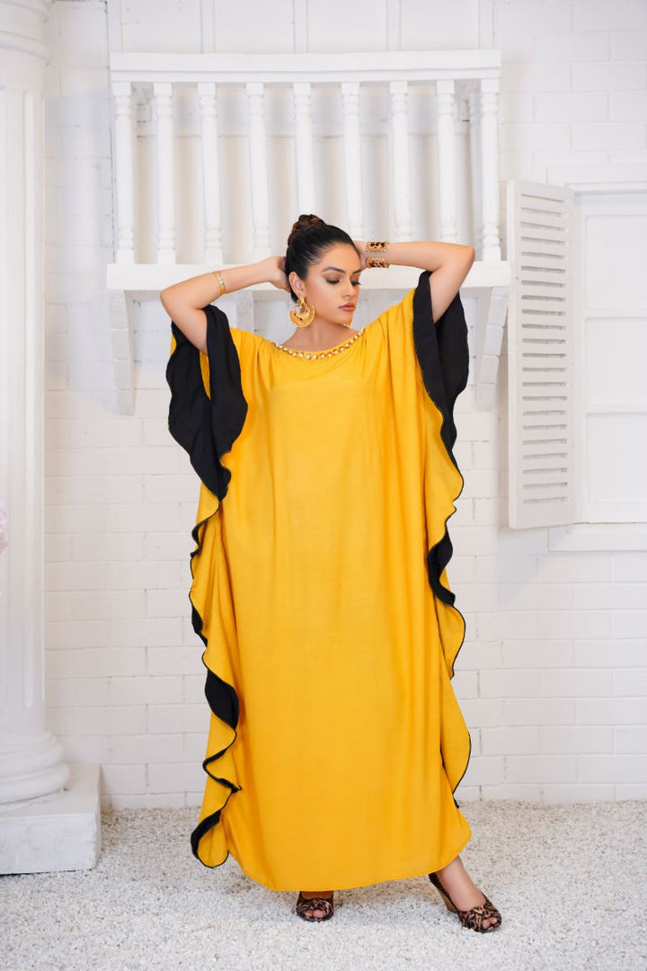 Anayra Amal - Khushnuma - Mustard - Grip Georgette - 2 Piece