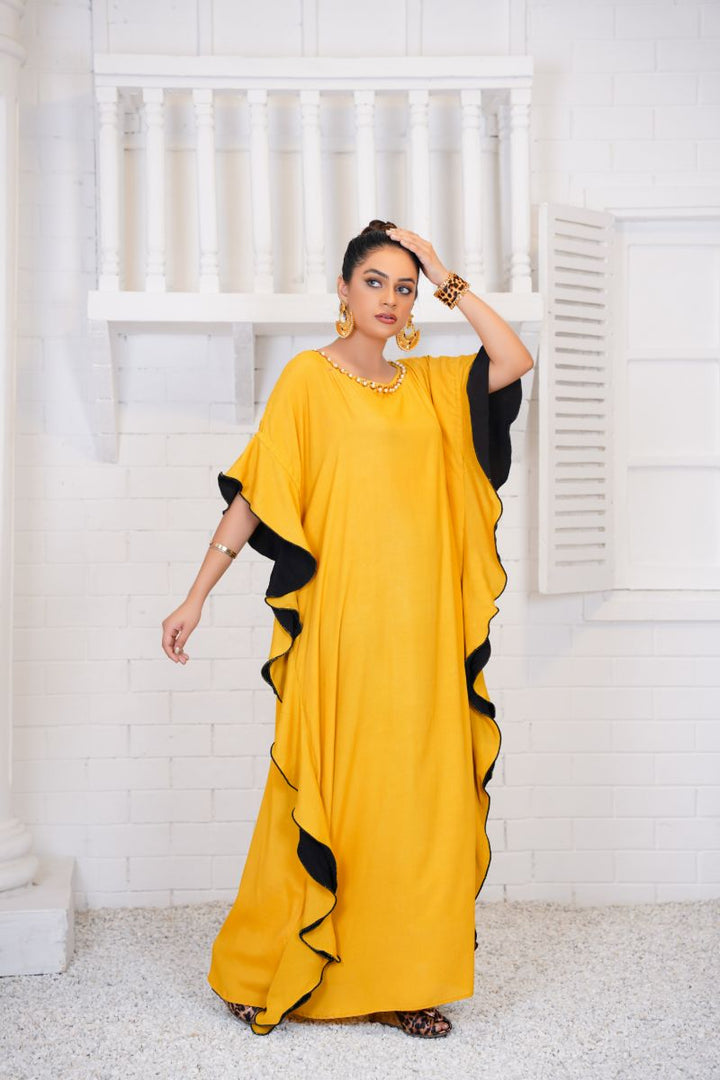 Anayra Amal - Khushnuma - Mustard - Grip Georgette - 2 Piece