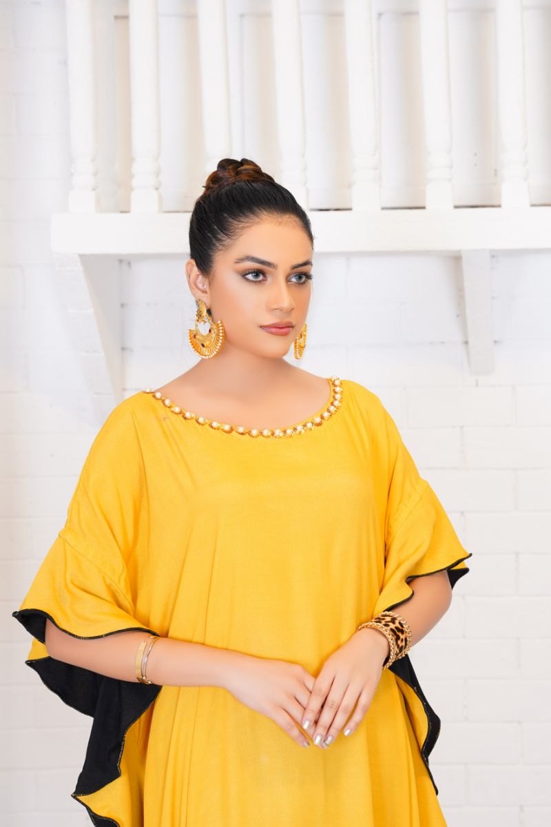 Anayra Amal - Khushnuma - Mustard - Grip Georgette - 2 Piece