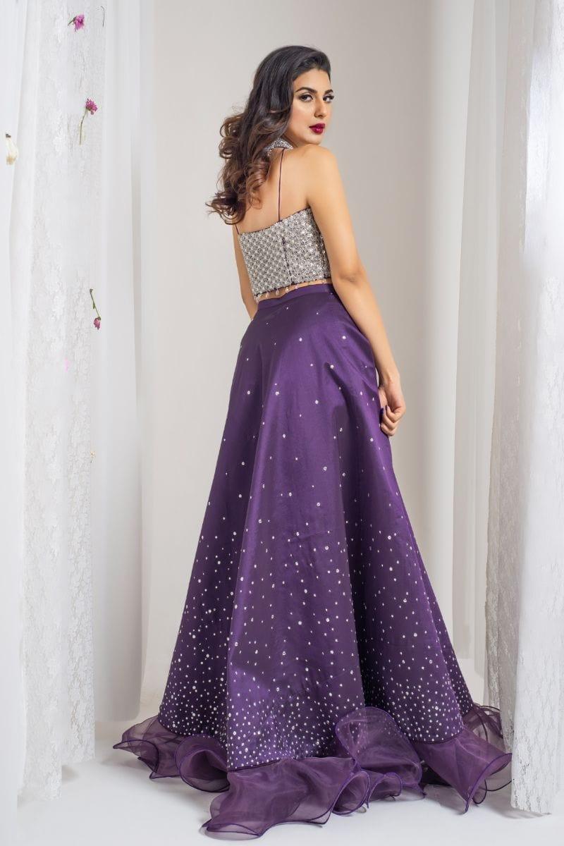 Yasmin Zaman - Inaya - Purple - F-325 - 3 Piece - Studio by TCS