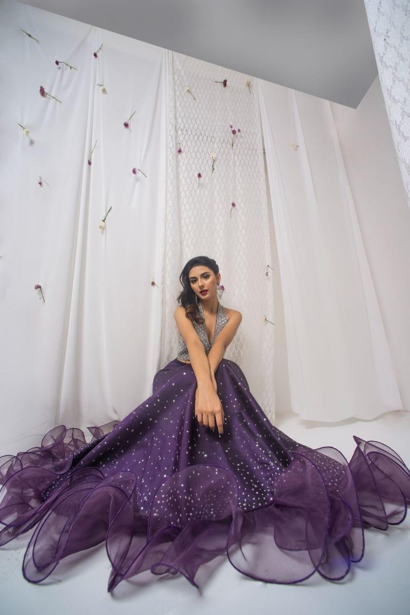 Yasmin Zaman - Inaya - Purple - F-325 - 3 Piece - Studio by TCS