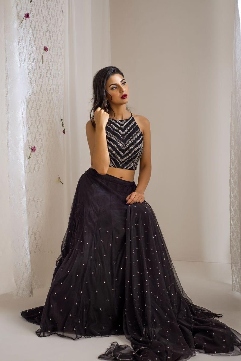 Yasmin Zaman - Zoya - Black - F-324 - 3 Piece - Studio by TCS