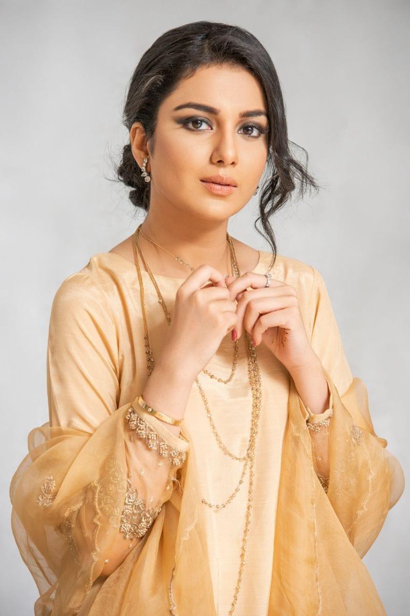 Kuli Jume - Gold Dahlia - Dull Gold - Silk - 3 Piece - Studio by TCS