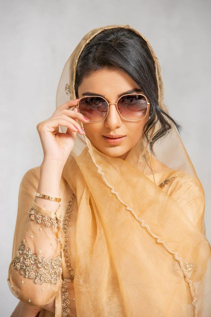 Kuli Jume - Gold Dahlia - Dull Gold - Silk - 3 Piece - Studio by TCS