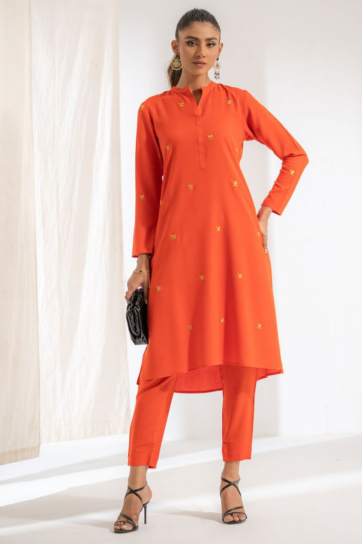 Ego - Chirpy 2 piece - Embroidery  - Ayudia - Orange