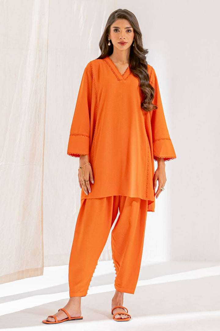 Ego - Flawless 2 piece - Solid - Khaddar - Orange