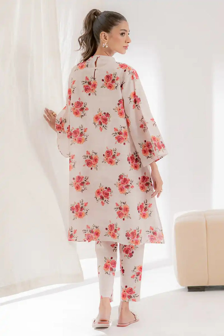 Ego - Roses 2 piece - Slub Cambric - Powder Pink