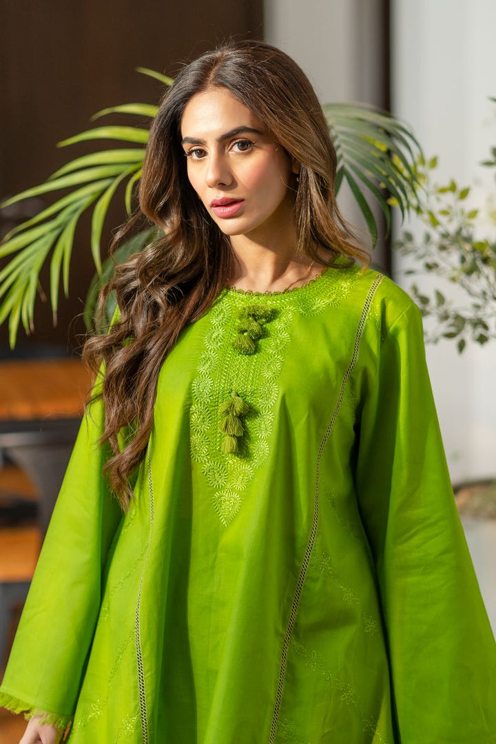 Ego - Bahawalpur 2 piece - Cotton - Green