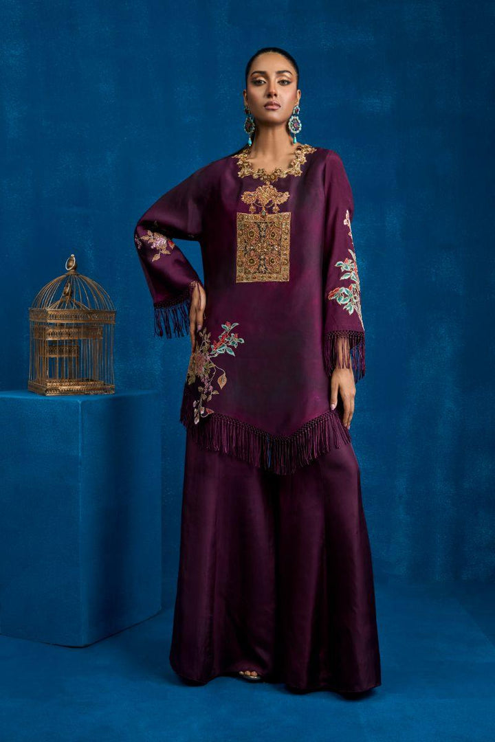 Shamaeel - ES - 10 - Sheesha Silk - Dark Purple