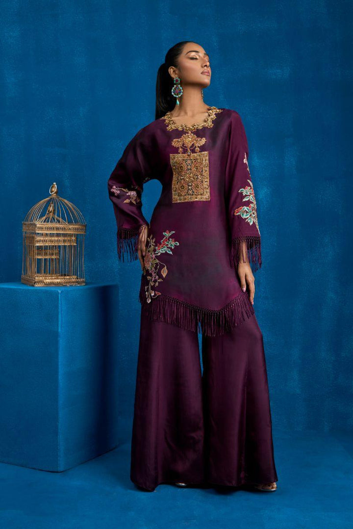 Shamaeel - ES - 10 - Sheesha Silk - Dark Purple