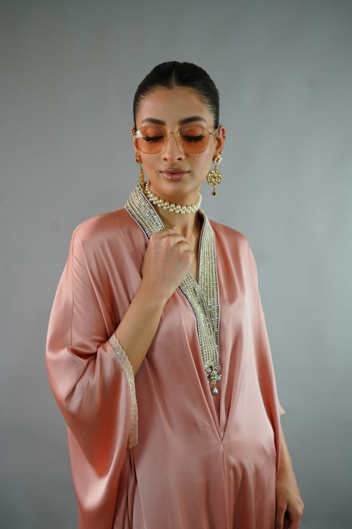 Gulabo - SALMON - SILK - PEACH - 1 Piece