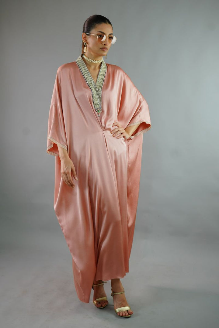 Gulabo - SALMON - SILK - PEACH - 1 Piece