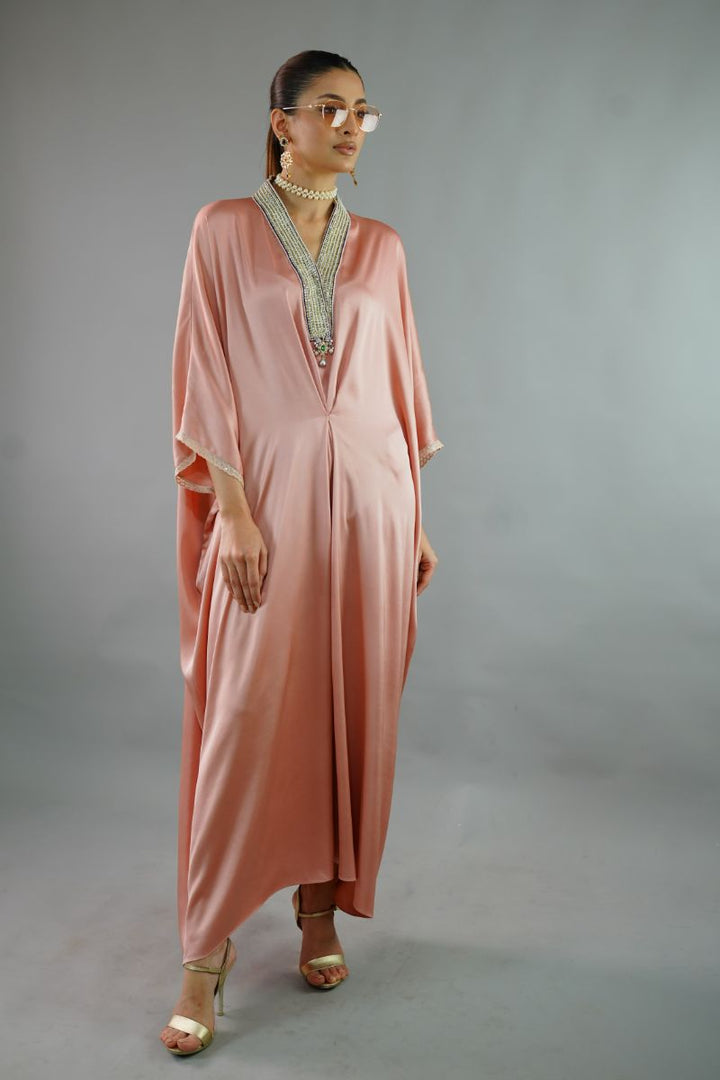 Gulabo - SALMON - SILK - PEACH - 1 Piece