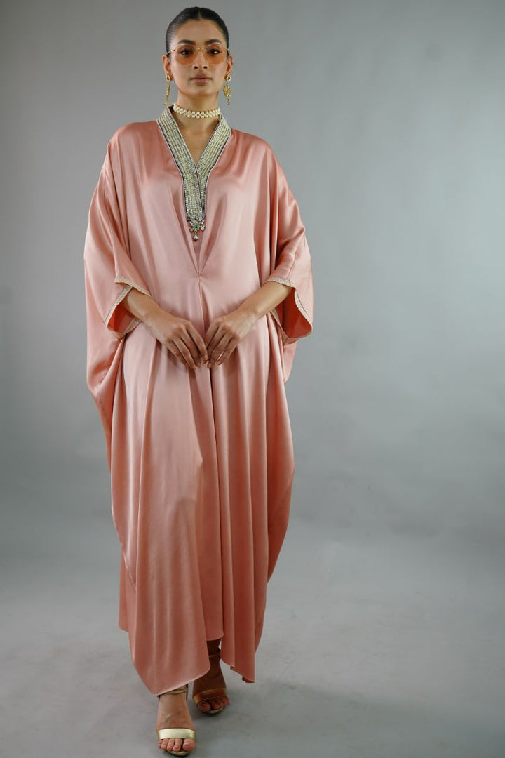 Gulabo - SALMON - SILK - PEACH - 1 Piece