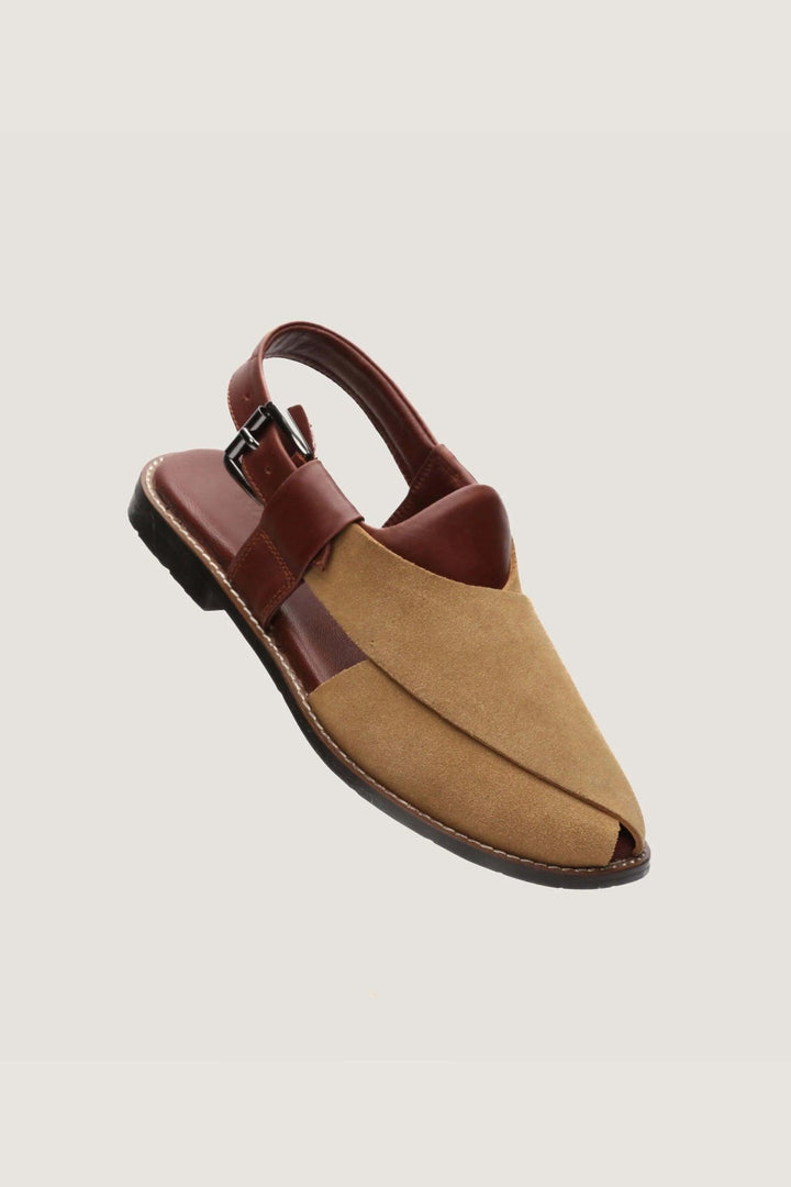 Novado - Gull Khan Contrast Leather - Camel & Brown