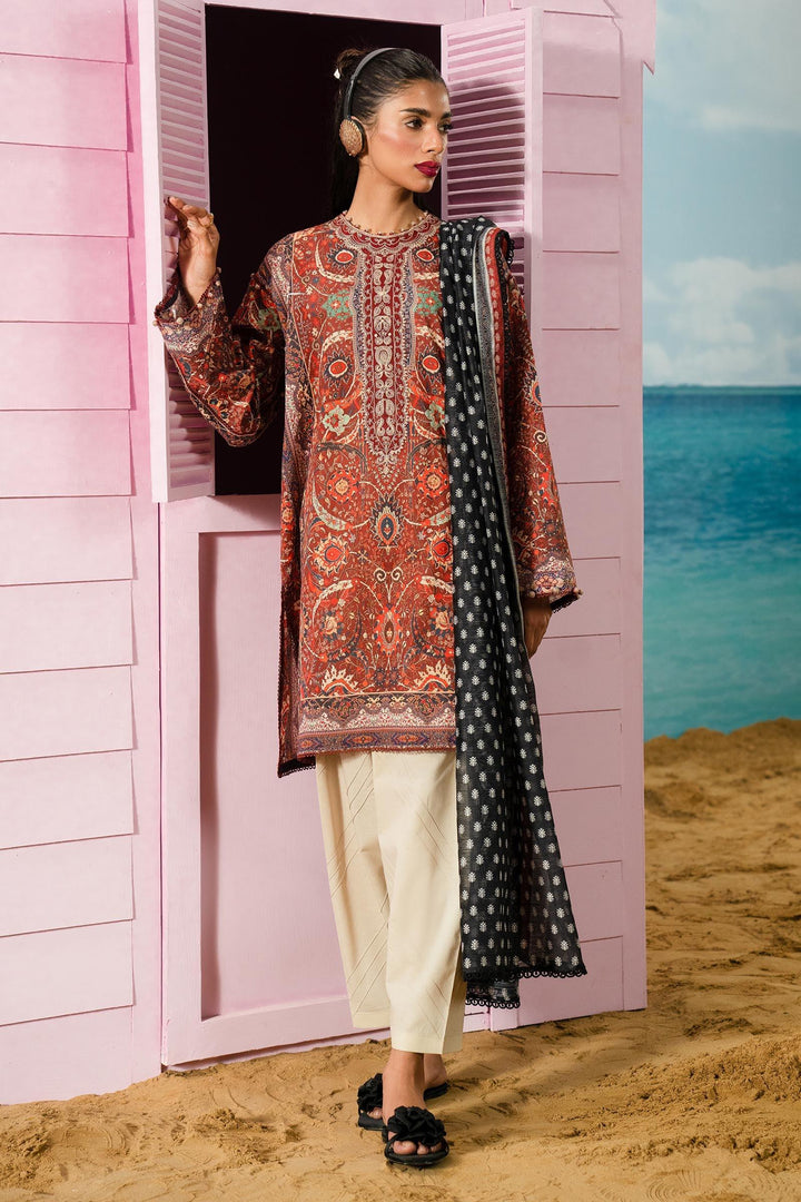 Sana Safinaz - H242-004A-2DD - Lawn - 2 Piece - Unstitch