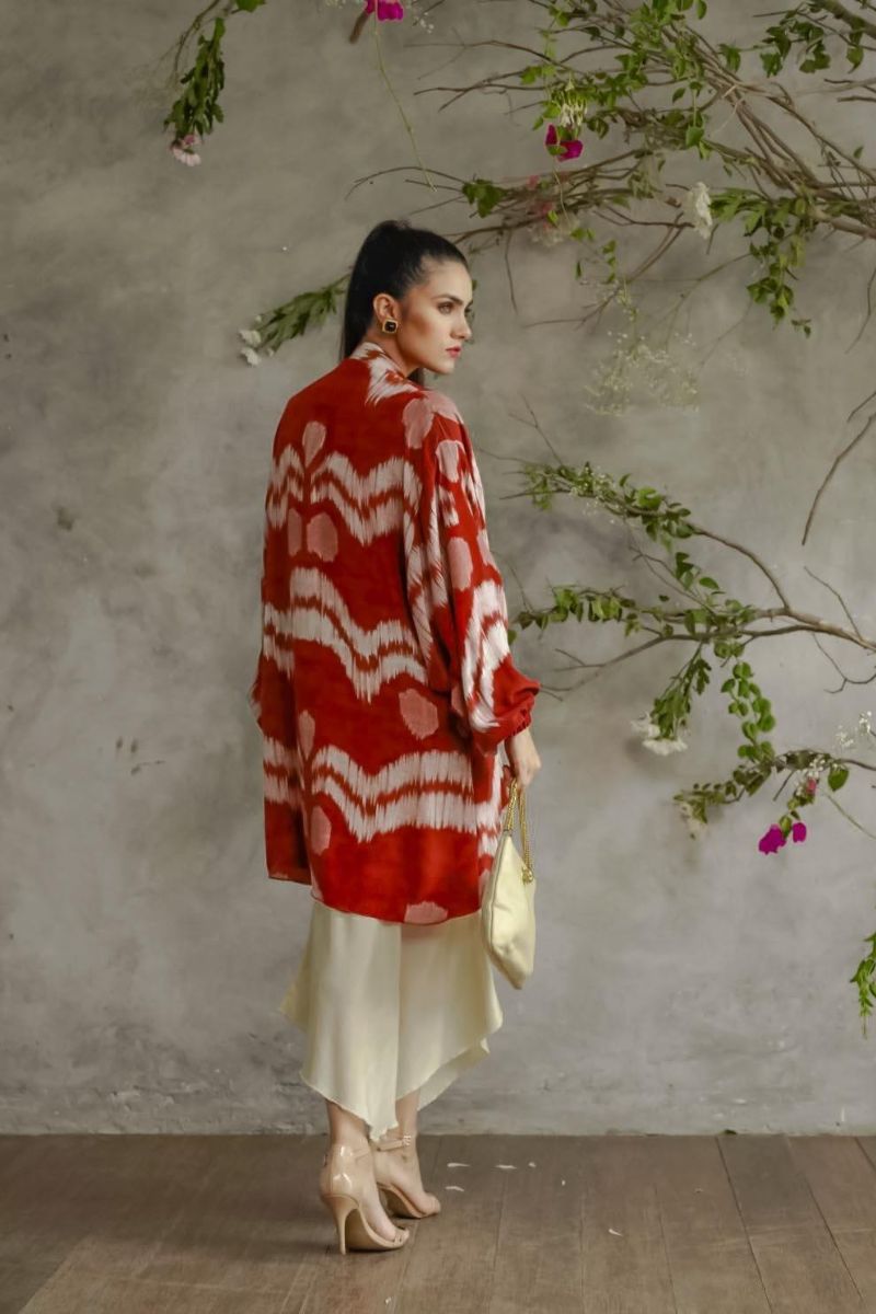 Shamaeel - Red Ikat - AG-9