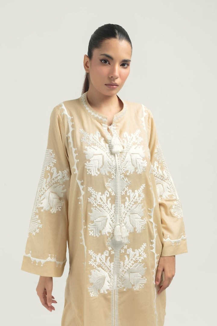 Nadiya Kassam - DIAR BEIGE - 1 Piece - Linen