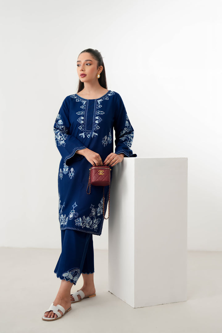 ZAIB - CECE LUXURY EMBROIDERED FALL SET (NPA2-24308)