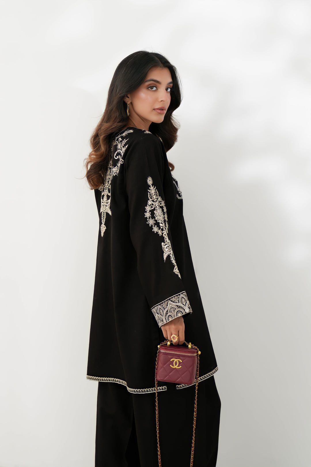 ZAIB - LUNA LUXURY EMBROIDERED FALL SET (NPA2-24309)