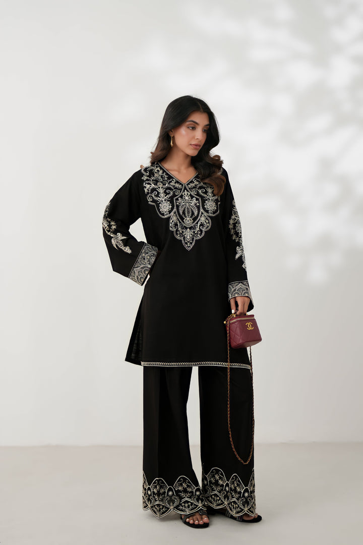 ZAIB - LUNA LUXURY EMBROIDERED FALL SET (NPA2-24309)