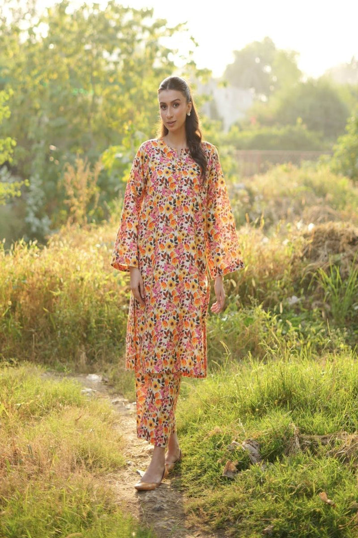 LA ROSAA - Dahlia - Khaddar - Multi - 2 Piece