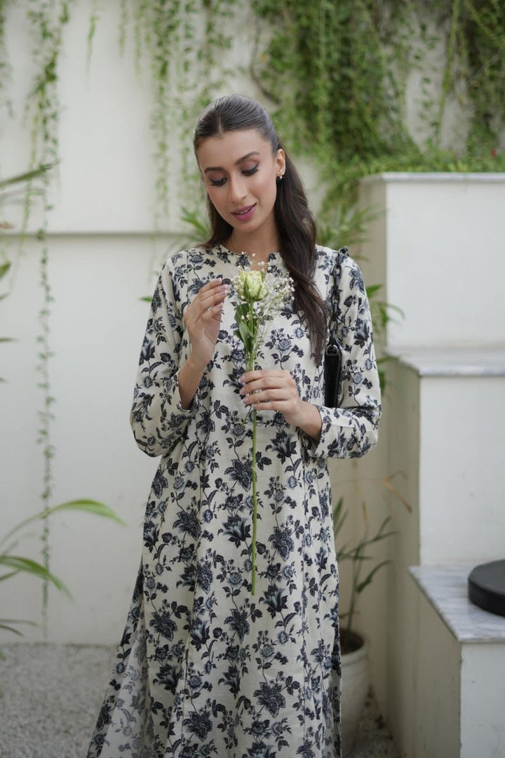 LA ROSAA - Nora - Khaddar - Gray - 2 Piece