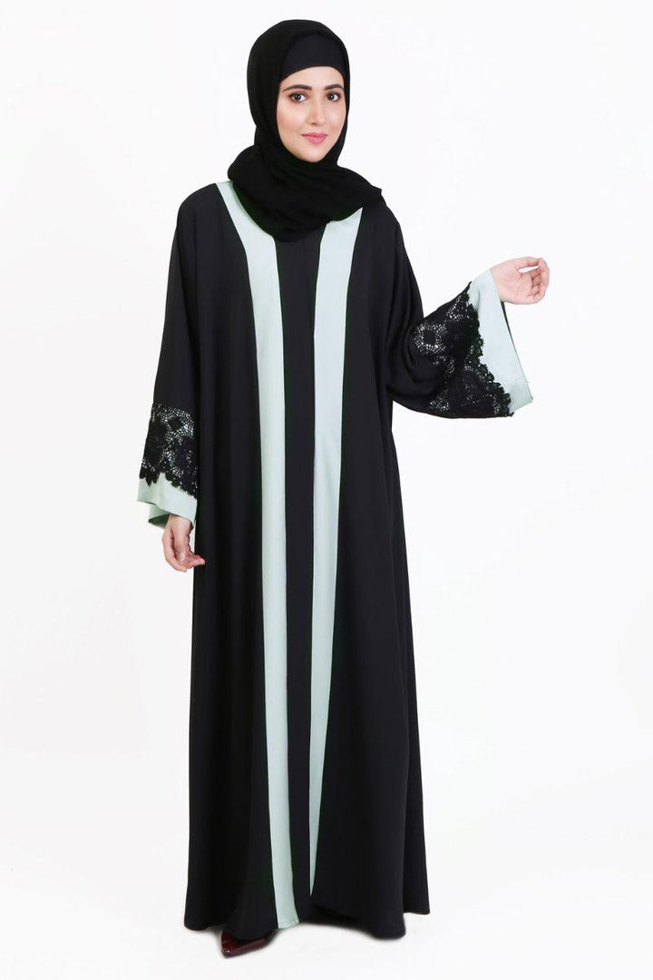 Abaya.pk - Marsia Abaya & Hijab - Chiffon & Nada Fabric