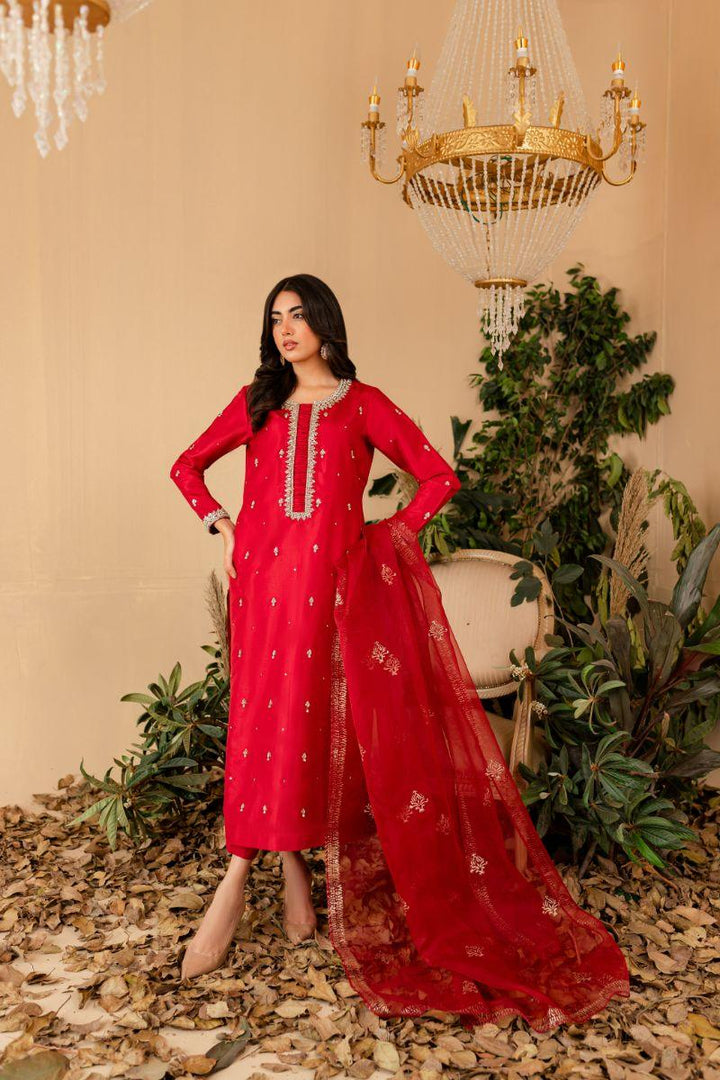 Allure by Ih - NYRA - CHERRY - Katan Silk - 3 Piece