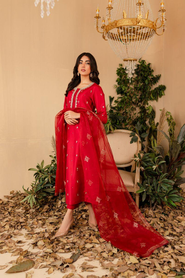 Allure by Ih - NYRA - CHERRY - Katan Silk - 3 Piece