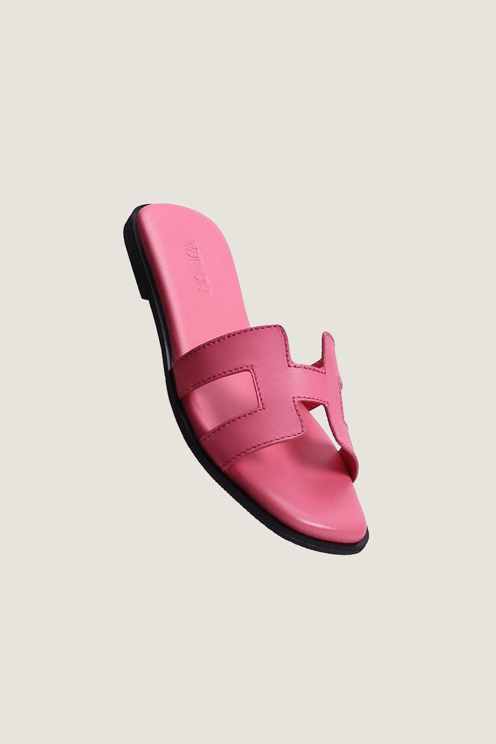 Novado - Women's H Style Leather Slipper - Pink